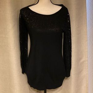 Black Cupio brand sweater. Size M